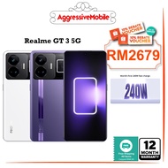 Realme GT 3 5G Gaming Phone [1TB ROM+16GB RAM | 240W Fast Charge | Snapdragon 8+] - 1 Year Warranty