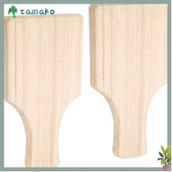 TAMAKO Wooden Clapper, Wooden Mud Paddle Clay Sculpture Tools, Styling Tools Muzako Printmaking Tool