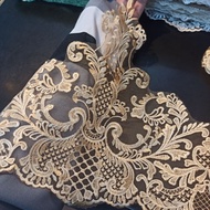 BORDER LACE TINGGI / PLAIN BORDER LACE / BORDER LACE PENGANTIN (METER)