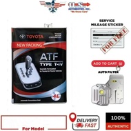 08886-81015/ 81400 Toyota Type-IV ATF gear oil (4 liter)