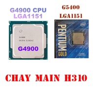 Intel gold G4900 G5400 CPU running for main H310