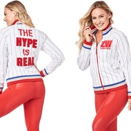 New zxxba varsity zip up jacket