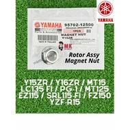 95702-12500 MAGNET NUT Yamaha Y15zR Y16 FZ150 MT15 MT125 LC135 V8 PG1 EZ115 SRL115FI R15 Generator R