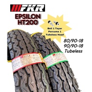FKR HT200 Tayar Tyre Tubeless 80/90-18 90/90-18 FKR