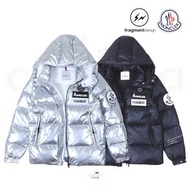 可3～12分期0利率 🇫🇷MONCLER X 🇯🇵藤原浩聯名款 頂級鵝絨外套 黑 /紫 日本原裝平行輸入亞洲版正品 男女同款 羽絨外套/連帽外套 Black Stage MONCLER GENIUS 