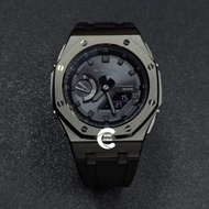 《改裝訂製》太陽能 G-SHOCK特別限量版 男裝女裝手錶鋼錶電子錶 防水潛水錶 農家橡樹 Casioak Casio G Shock Special Limted Edition GAB2100 L