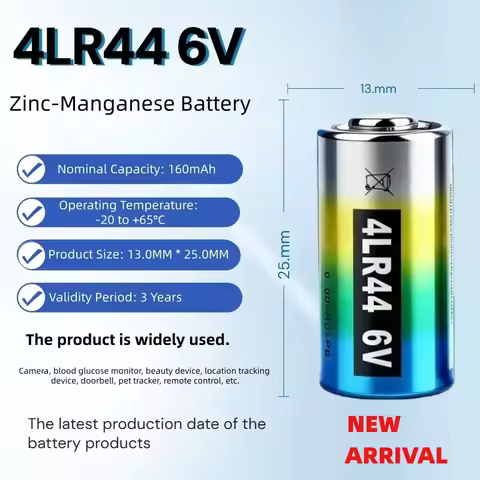 6V 4LR44 Alkaline Battery PX28A L1325 A544V 4034PX 544 for Beauty Pen Dog Collars Remote Control Doo