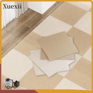 XUEXII Carpet Floor Tiles Sticker, Soft Anti Slip Rug Carpet Tiles, DIY Self Adhesive 40x40cm Square