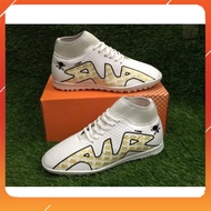 Artificial turf soccer shoes, Superfly 9 high-top soccer shoes + Full sole stitching