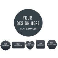 Custom Brand Sticker Print Design Custom Business Logo Sticker Custom Packaging Sticker Custom Compa