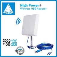 USB Wifi Adapter Outdoor 150Mbps ตัวรับสัญญาณ Wifi ระยะไกล Indoor&amp;Outdoor คลอบคลุมพื้นที่ รัศมีวงกว้าง สัญญาณแรง