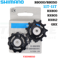 ลูกกลิ้งตีนผีหลังจักรยานเสือหมอบ PULLEY SHIMANO 4700/5800/6800/R8000/M4000/M610/M6000/M7000/M780/M80