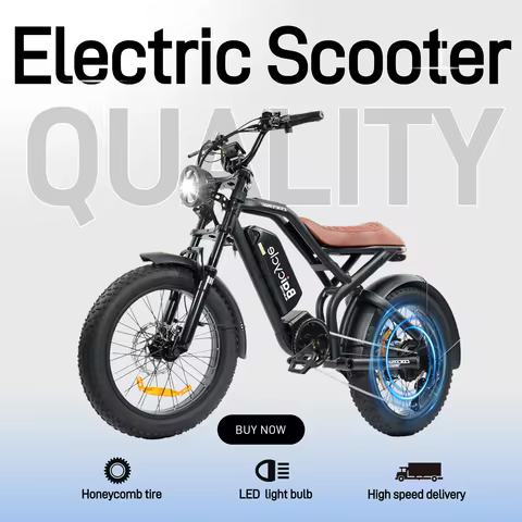SE-1 Electric Bike for Adults, 750W Motor, 51.8V 18AH, 50km Range, 5 Modes, 120kg Load