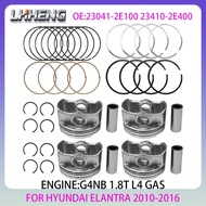 G4NB Engine Piston & Piston Ring set For HYUNDAI ELANTRA V Coupe ELANTRA V Saloon 1.8L 1.8 L T L4 GA