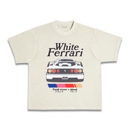 Frank Ocean Blond White Ferrari y2k Boxy Shirt y2k top y2k tshirt