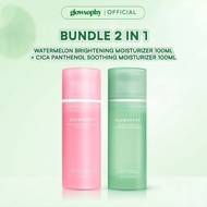 Glowsophy Moisturizer Bundle CICA Centella Soothing Moisturizer 100 ML + Watermelon Brightening Mois
