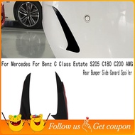Rear Bumper Spoiler Side Canard for   C Class Estate S205 C180 C200