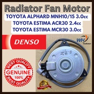 100% ORIGINAL DENSO TOYOTA ALPHARD MNH10/15 3.0cc / ESTIMA ACR30 2.4cc / ESTIMA MCR30 3.0cc Radiator Fan Motor