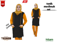Baju Setelan Training Olahraga Wanita Muslim SET TUNIK MUSLIMAH