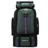 70L Outdoor Hiking Bag Men Women Sports Backpack Large Capacity Leisure Hiking Backpack