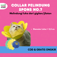 Collar Pelindung Spons - Collar Pasca Operasi - Collar Anti Garuk - Collar Kucing - Collar Anjing