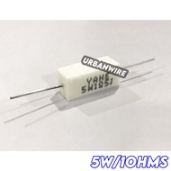 【LOCAL STOCK】Ceramic Cement Resistor 5W/ 1Ω Heavy Duty