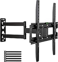 Full Motion TV Wall Mount - Swivel and Tilt 10~10° for Most 32-65 Inch Flat Screen Articulating 3 Ar