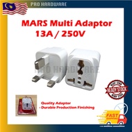 3-Pin Universal Adapter Plug Head UK 3 Pin Malaysia China Plug Socket US/EU/AU to UK Plug Adaptor