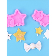 Star Chocolate Lollipop Mold Star Chocolate Silicone Mold Moon Star Cake Decoration Mold