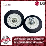 LG Ultra Durable 4581EL2002C Dryer Drum Roller Assembly Replacement Part- Exact Fit for LG