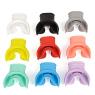 9-Piece Silicone Mouthpiece for Scuba Diving Customizable Bite Regulator for Deep Snorkeling
