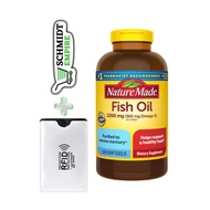 Nature Made Omega 3 Fish Oil BurpLess Fish Oil 1200 mg, Omega 3 Fish Oil for Healthy Heart Support, 