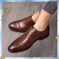 Hush Puppies leather shoes men big size 45 46 47 48