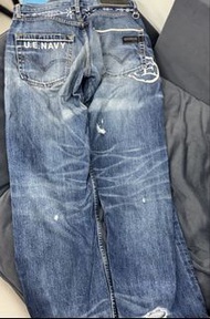 Levi's X fragment Design Fenom 505 DISCO Fragment Bijou Rhinestone Denim Used