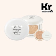 [Kr.] Korea FRESHIAN egg like skin Protein Vegan egg-Shaped Cushion Powder Formula Cushion Foundatio