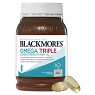 Blackmores Omega Triple High Strength Fish Oil 150 Capsules [Expiry: Feb 2025]