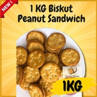 500g / 1KG Biskut Julie's Peanut Butter Sandwich Kacang Biscuit Halal