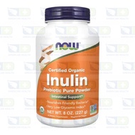 Now Foods Organic Inulin Pure Powder – 8 oz / 227g