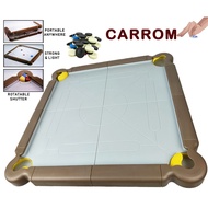 SPM Traveller Carrom Board Set / Set Papan Karom SPM - Foldable/Compact/Portable/100% Original SPM/W