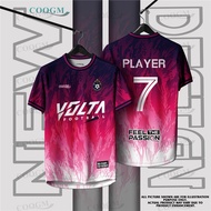 Futsal Football Baju Jersey Custom Name Baju Lelaki Thailand Viral Jersey Tiktok Mesh T-Shirt Sports