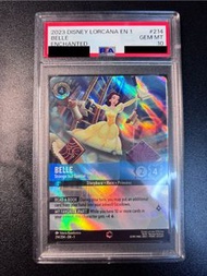 Disney Lorcana Belle  (Enchanted) - PSA 10