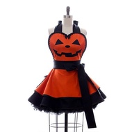 PUMPKIN APRON kitchen apron PUMPKIN character apron halloween costume
