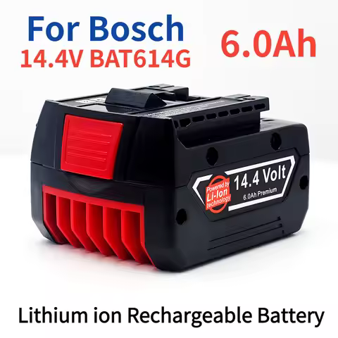 Original Rechargeable Battery for Bosch Power tool 14.4V 6.0Ah for GBH GDR GSR DDS180 BAT614G (KC) R