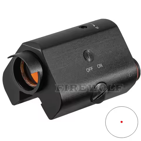 G36 Metal Optical Sight High-Definition Red Dot Sight 20mm Rail Base Hunting Gun SightOutdoor Adjust