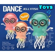 Dance JellyFish Toy Cuttlefish Toy with Sound and Lights