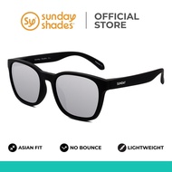 Sunday Shades Cold Steel Rail Tempo. Asian Fit, Bounce Free Unisex Sunglasses