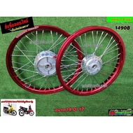 Ready Toned Falcone Wheel Set Complete W125R/W100S UBOX 4hole Red B2