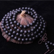 Authentic Vietnamese Nha Trang agarwood bracelet 108 submersible grade black oil bracelet wooden Bud