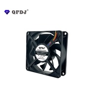 9225 IP68 Waterproof 4-Wire pwm FG Speed Regulating Alarm Function Fan 92mm Waterproof Small Fan