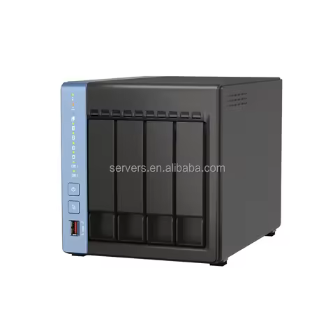 High-Performance Qnap Ts-464C Best Quad Core Processor Network Storage Server Ai Nas Private Cloud N